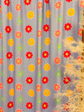 (POINTELLE RIB) SMILEY DAISYS