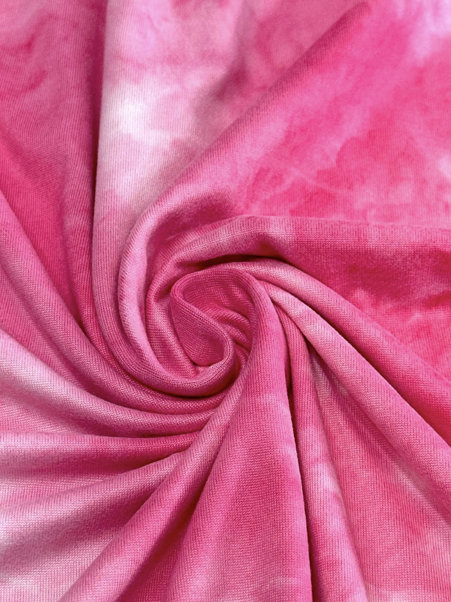 (DBP) HOT PINK AND WHITE TIE DYE (5)