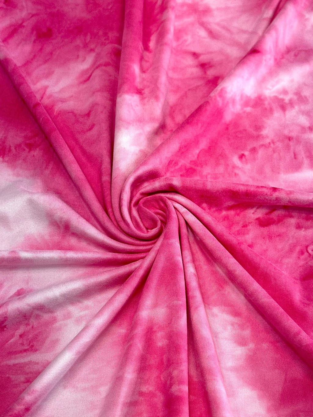 (DBP) HOT PINK AND WHITE TIE DYE (5)