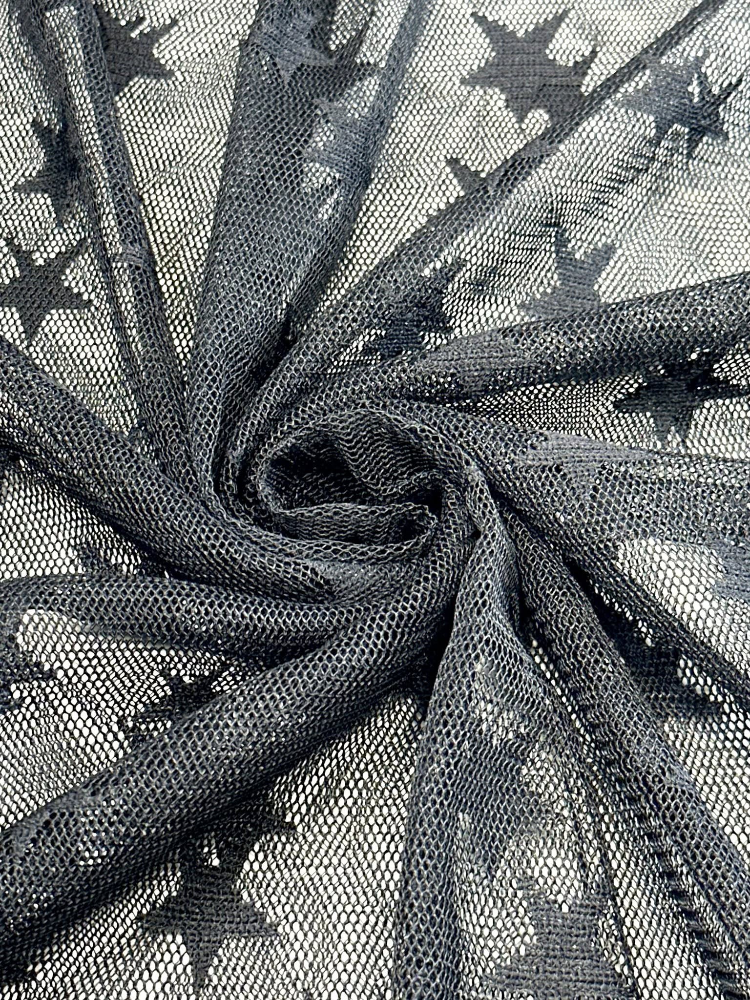 (MESH) STARS ON BLACK