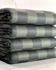 (4X2 RIB) DARK OLIVE AND BLACK MEDIUM CHECKERED