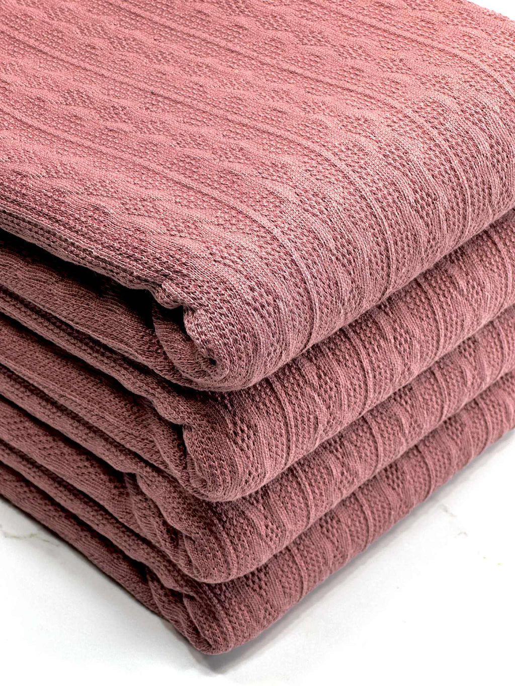 (CABLE KNIT) VINTAGE MAUVE