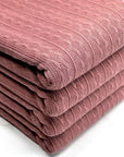 (CABLE KNIT) VINTAGE MAUVE