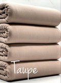 (1X1 BABY RIB) TAUPE