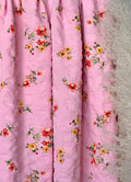 (DOUBLE GAUZE) FLORAL ON PINK