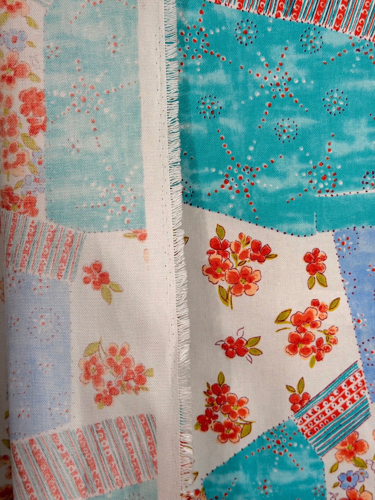 (CANVAS) COUNTRY BLOOM PATCHWORK