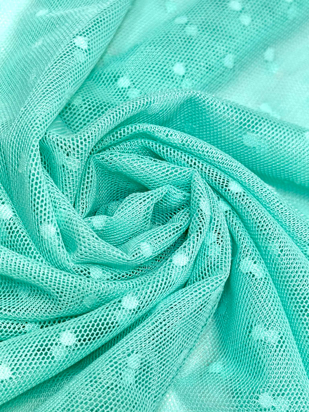 (MESH) TINY MINT DOTS