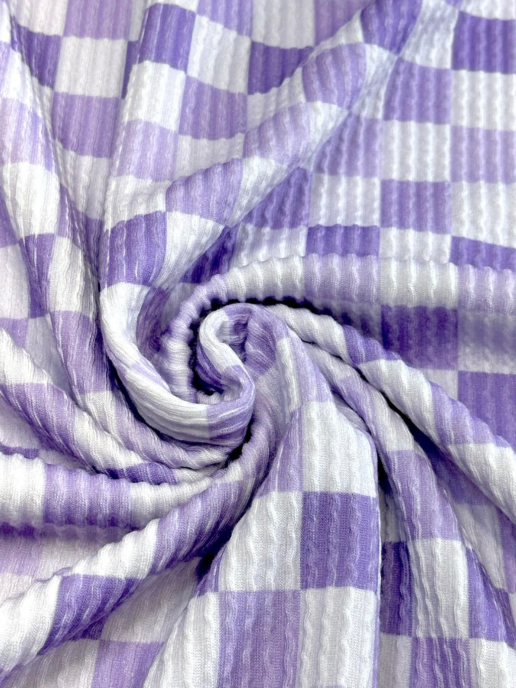 (URBAN RIB) PURPLE AND LAVENDER CHECKERED ON LILAC (1)