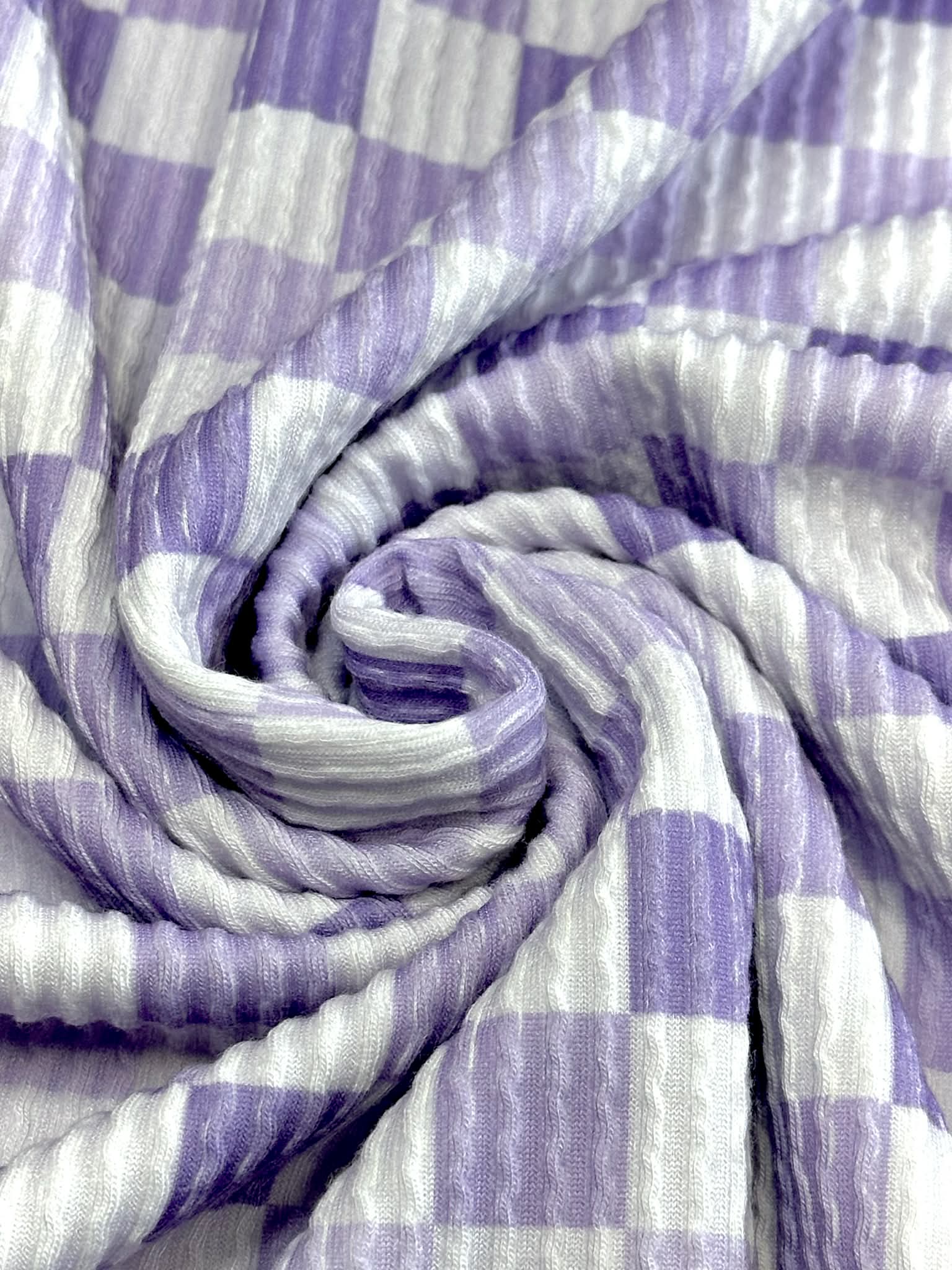 (URBAN RIB) PURPLE AND LAVENDER CHECKERED ON LILAC (1)