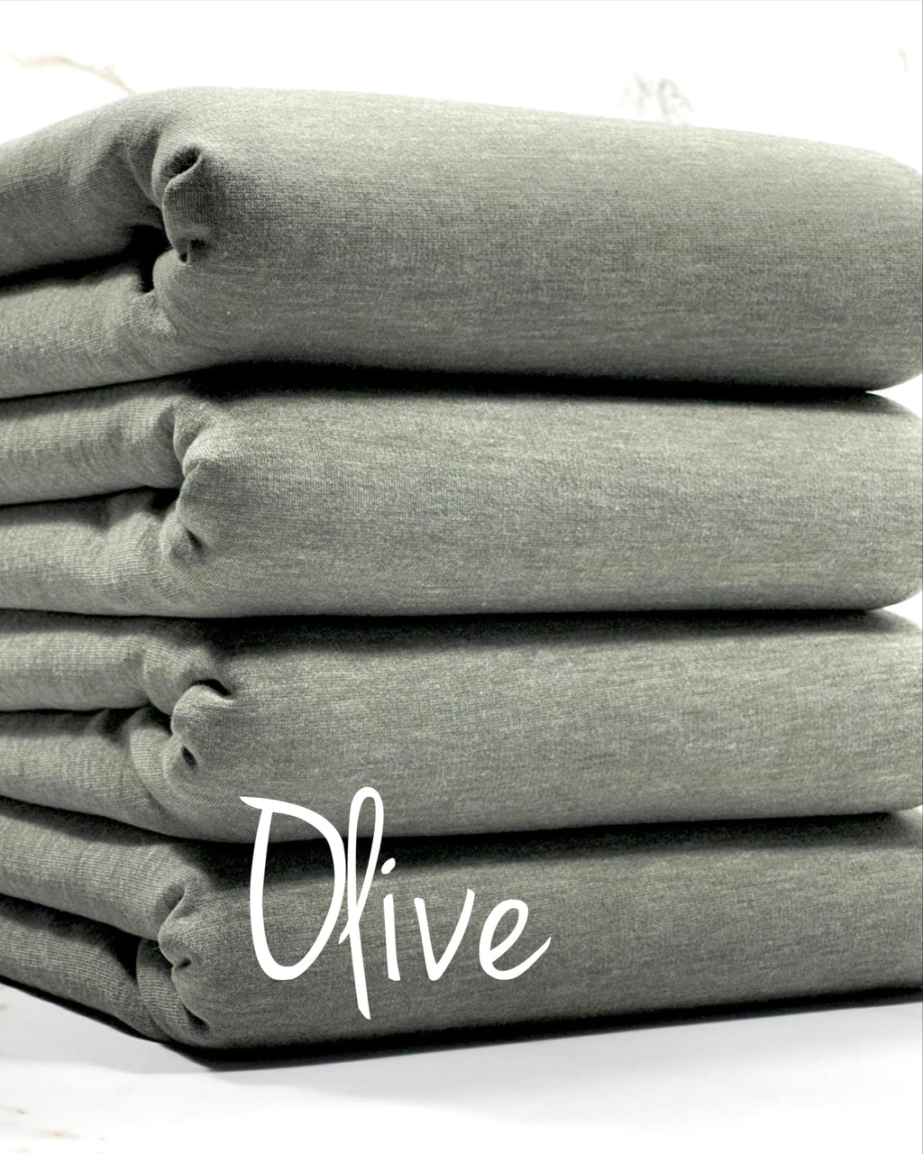 (FRENCH TERRY BRUSHED) OLIVE
