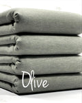 (FRENCH TERRY BRUSHED) OLIVE