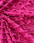 (RUFFLE) DARK PINK