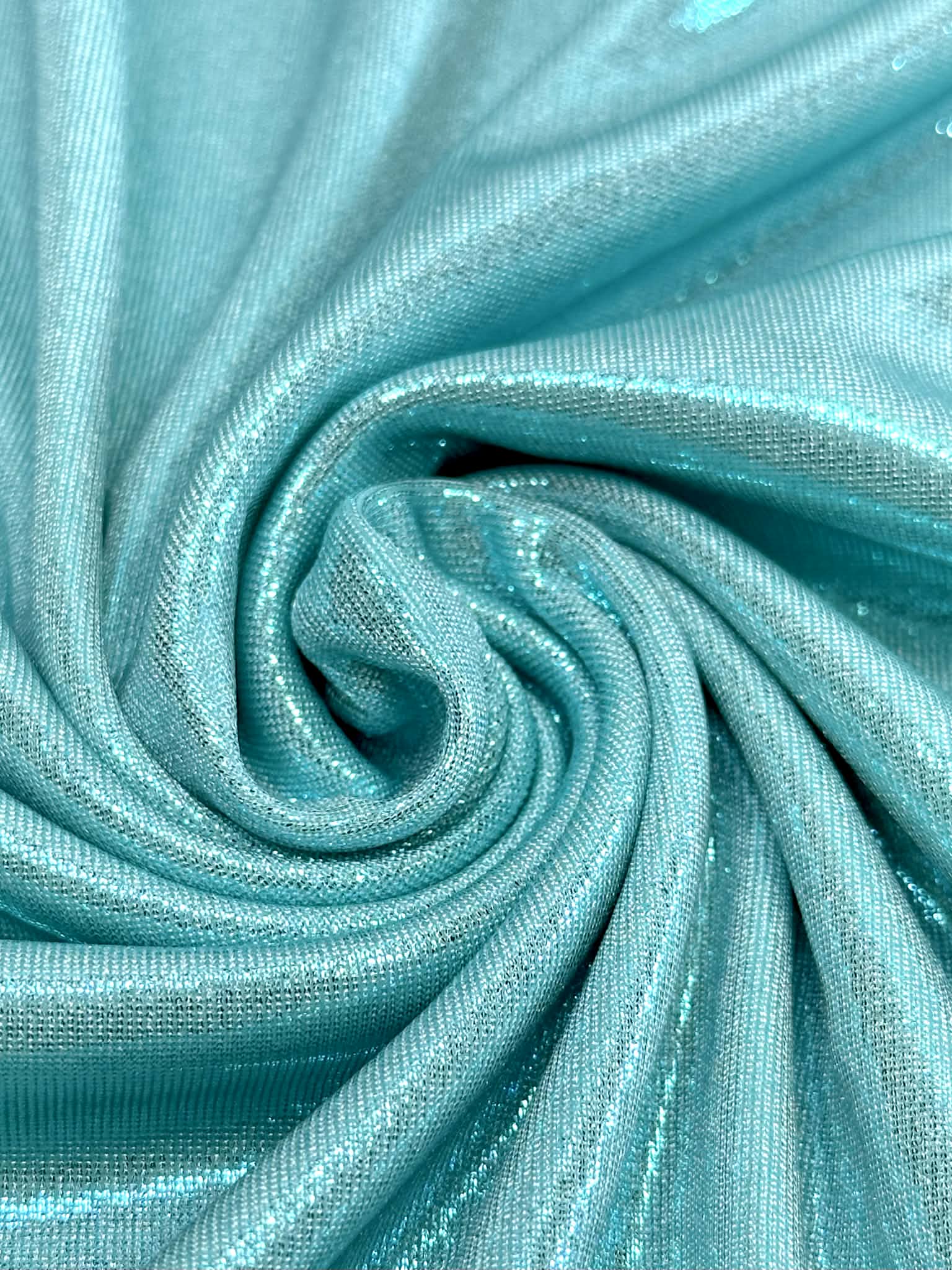 (KNIT) SHIMMER ON AQUA