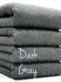 (SWEATER KNIT) FUZZY DARK GRAY