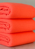 (GAUZE) NEON PEACH