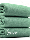 (BRUSHED SWEATER KNIT) GREEN