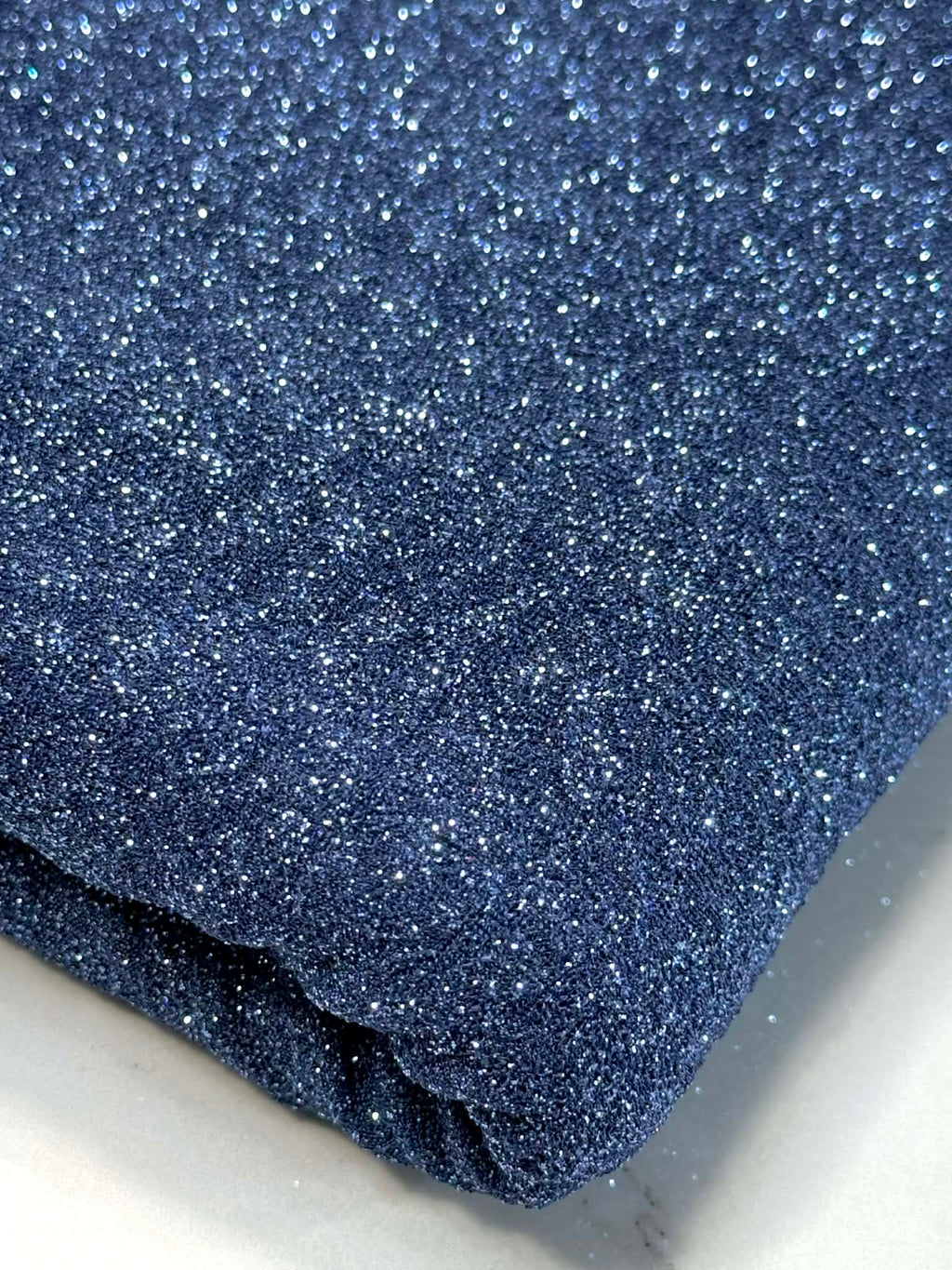(KNIT) 3D DENIM AND GLITTER LEOPARD