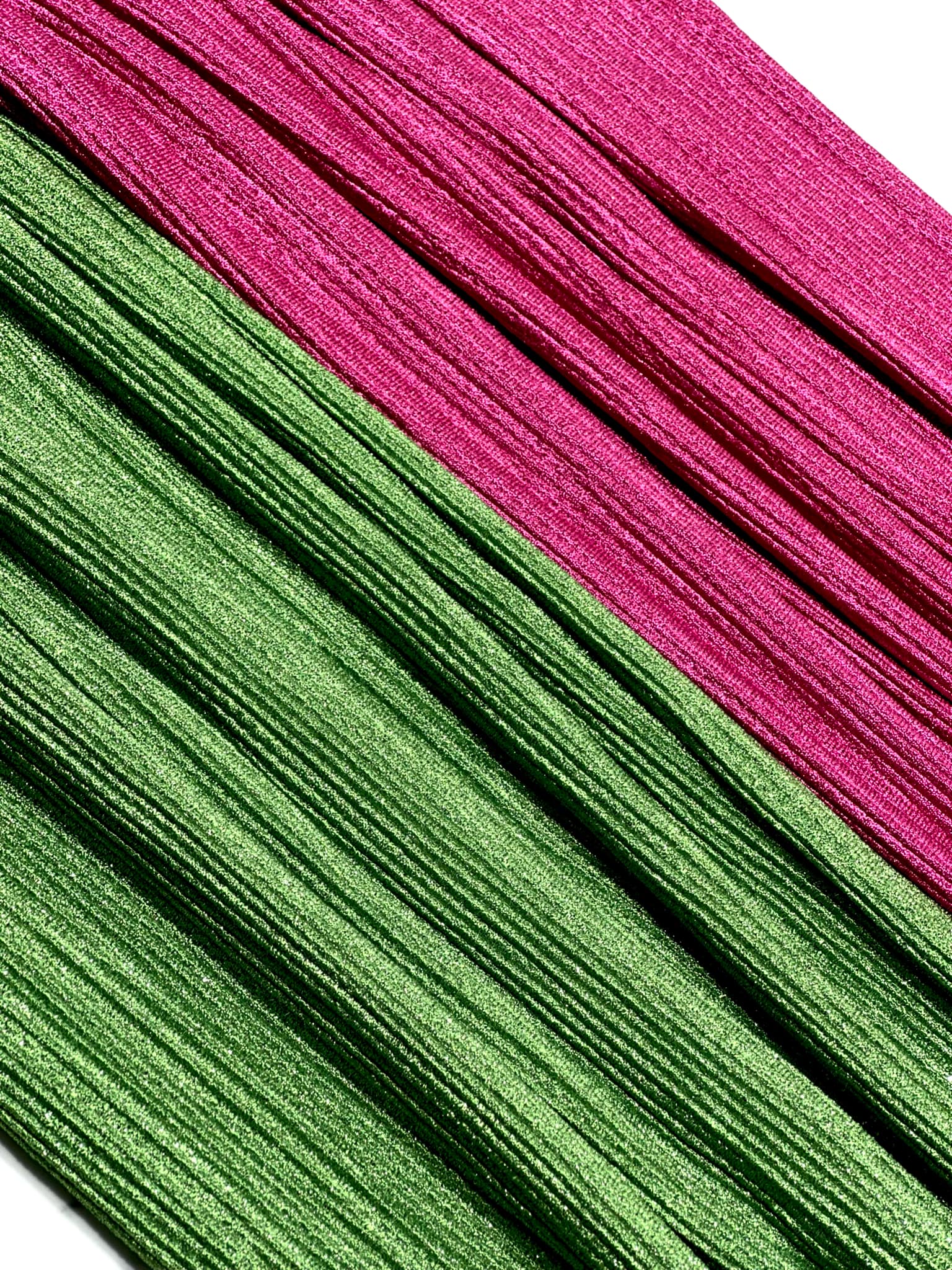 (SHIMMER PLEATED) MAGENTA