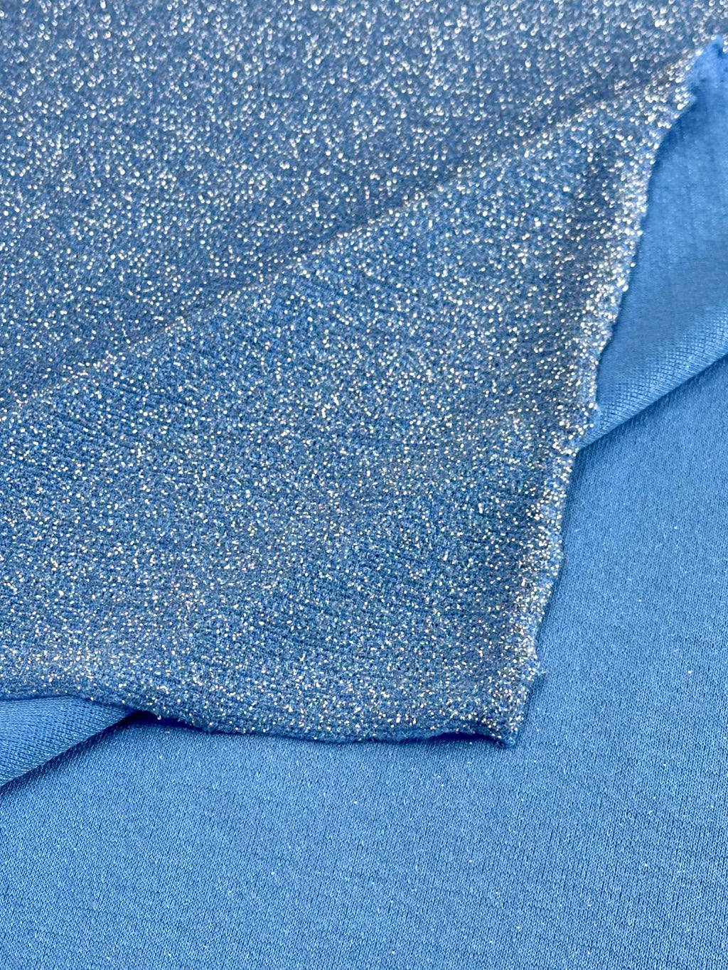 (METALLIC LUREX SPANDEX) OCEAN BLUE (2)