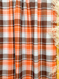 (COTTON FLANNEL) FALL PLAID