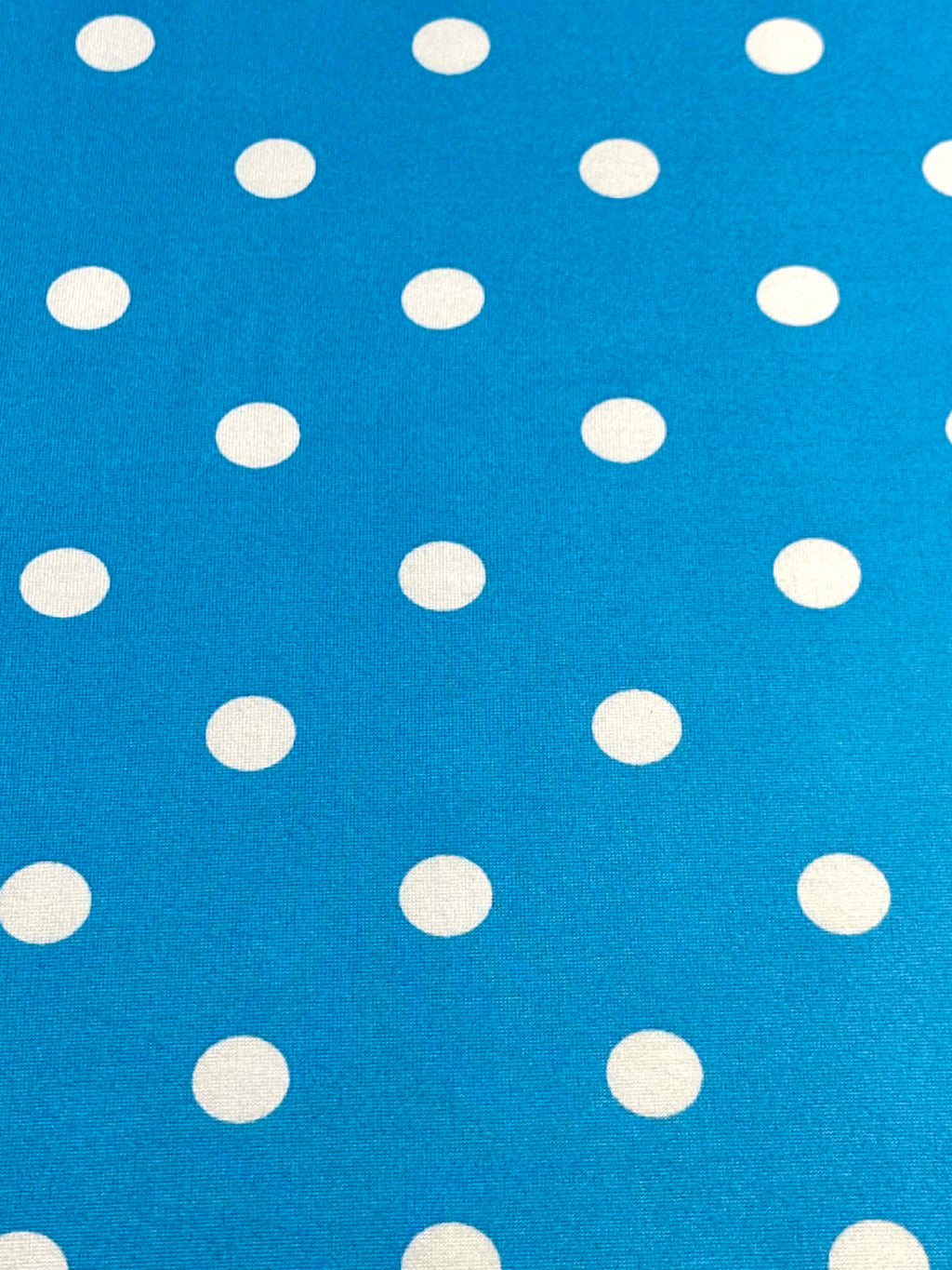 (DBP) OFF WHITE POLKA DOTS ON BLUE