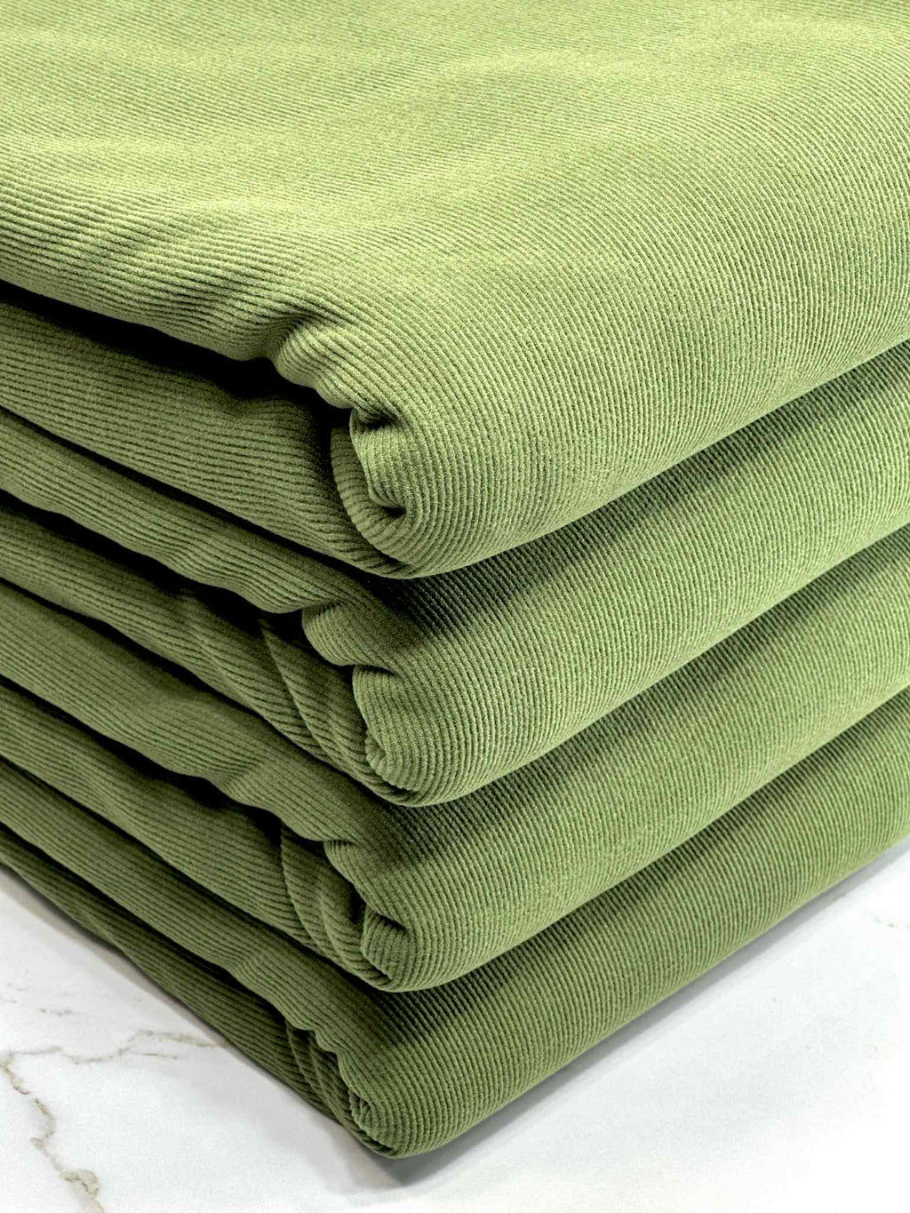 (2X1 SUPER COTTON FEEL RIB) CHIVE OLIVE