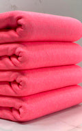 (COTTON FRENCH TERRY) NEON PINK