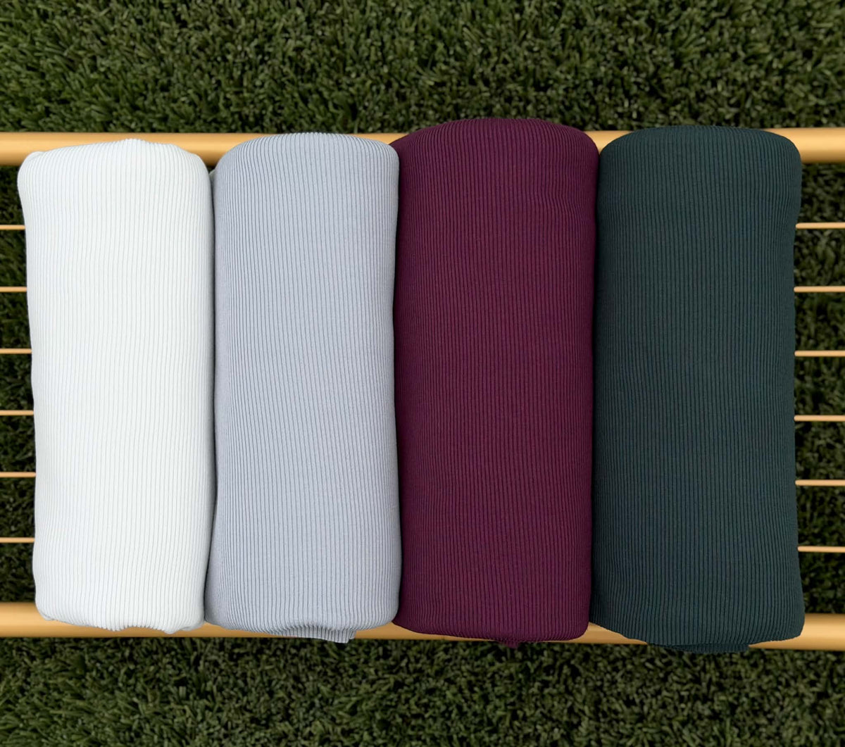 (2X2 SUPER COTTON FEEL RIB) GRAY