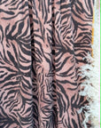 (URBAN RIB) ZEBRA PATTERN ON MOCHA