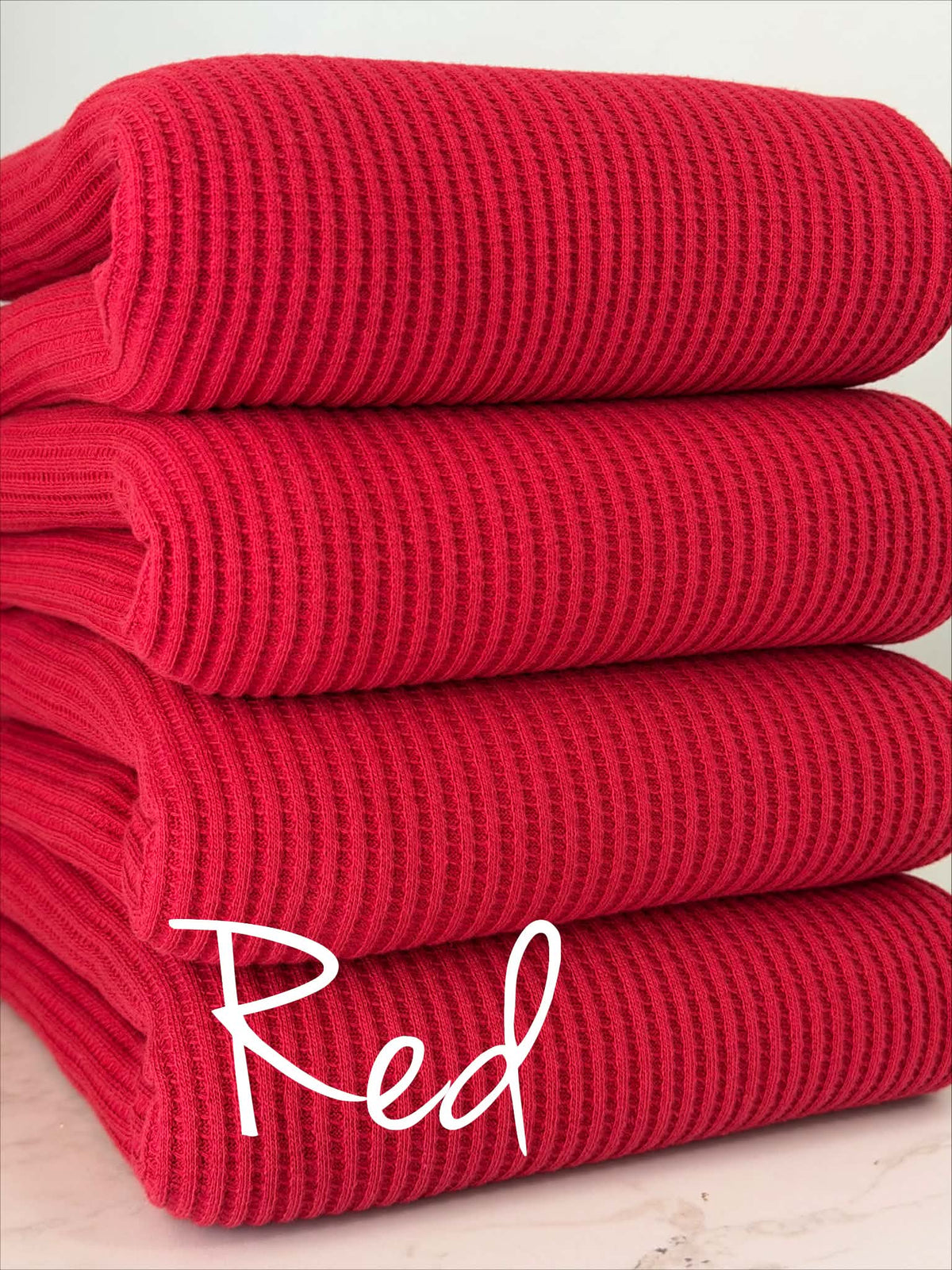 (THERMAL WAFFLE) RED