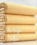 (FRENCH TERRY) VINTAGE YELLOW