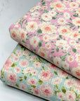 (THERMAL) TINY PINK FLOWERS ON SKY BLUE