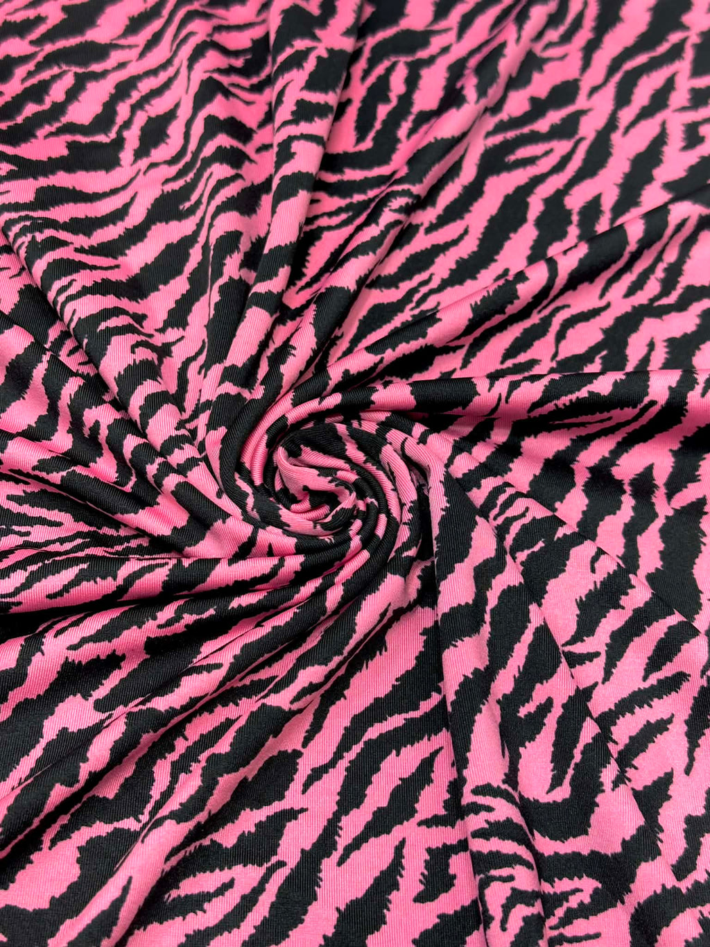 (ITY) BLACK ZEBRA ON PINK