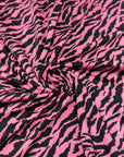 (ITY) BLACK ZEBRA ON PINK