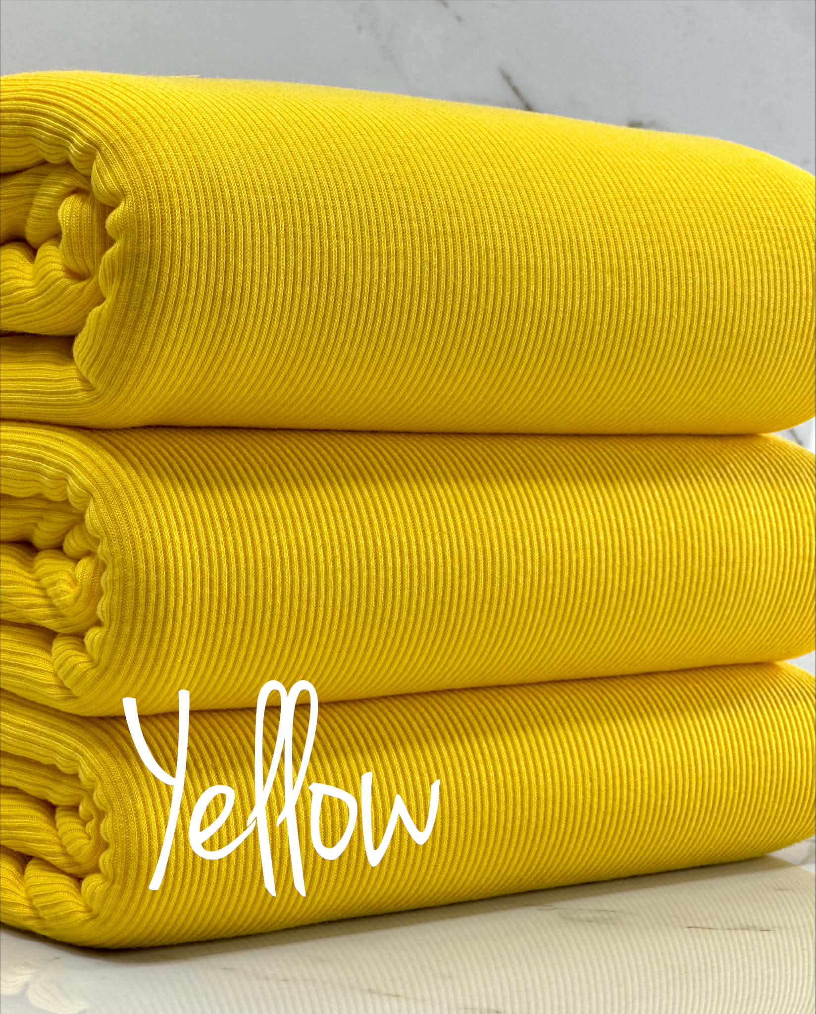(2X1 RIB) YELLOW