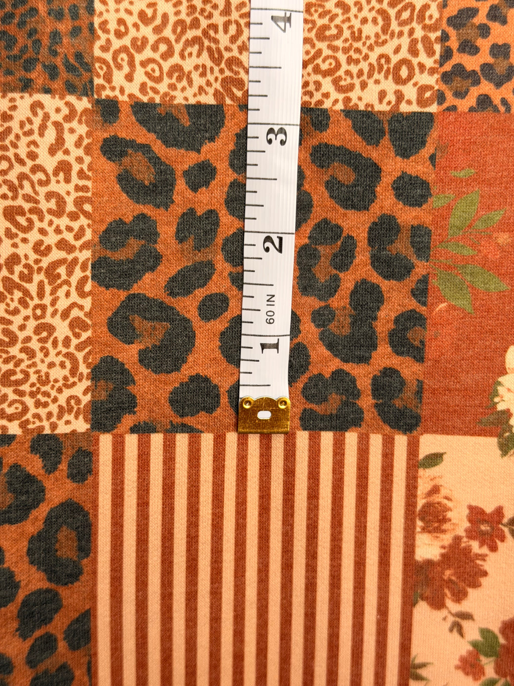 (FRENCH TERRY) WILD RUSTIC REBEL PATTERN