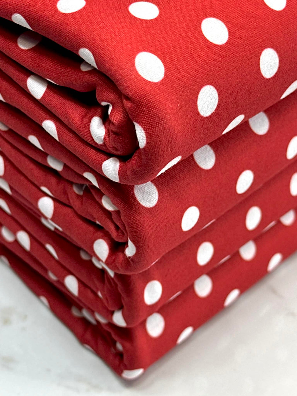 (DBP) OFF WHITE DOTS ON RED(5)