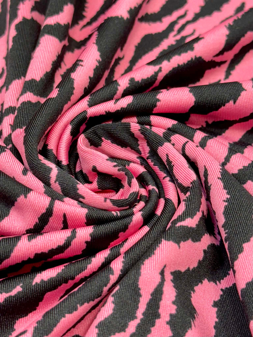 (ITY) BLACK ZEBRA ON PINK