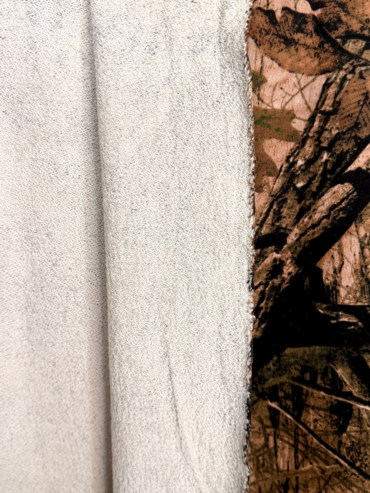 (FRENCH TERRY) WOODLAND CAMOUFLAGE