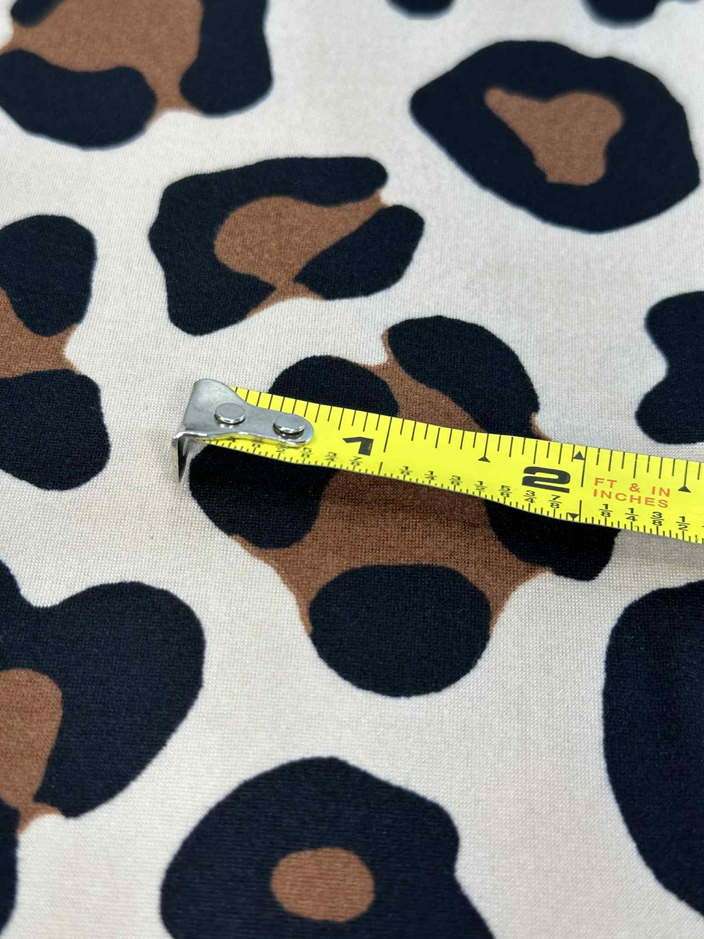 (DBP) CHEETAH PRINT ON CREAM