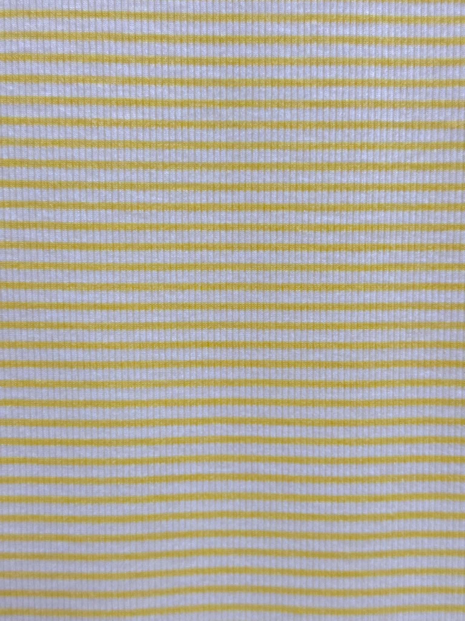 (RIB) DARK YELLOW STRIPES