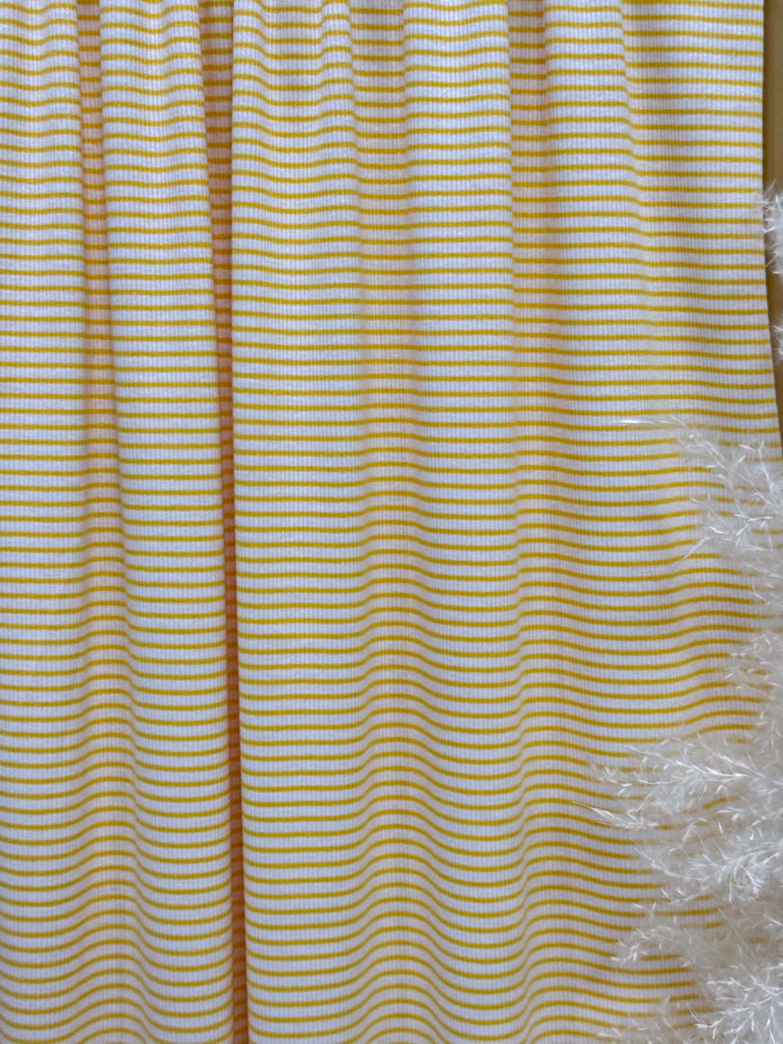 (RIB) DARK YELLOW STRIPES
