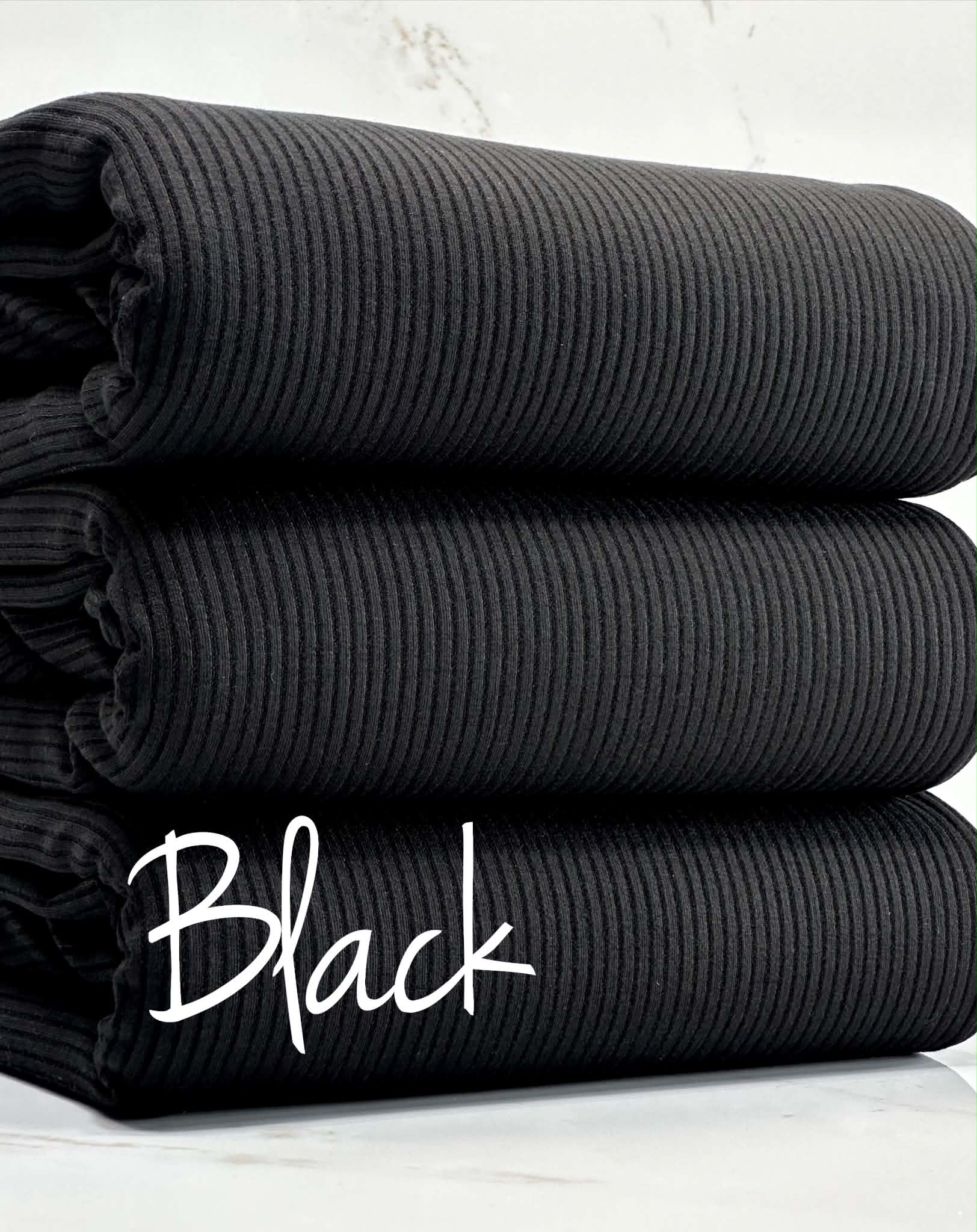 (RIB 4X2) BLACK