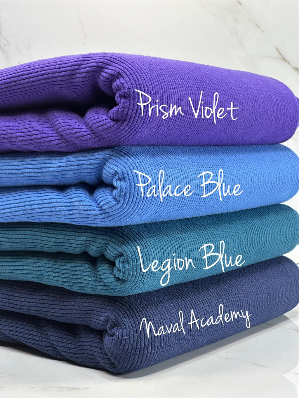 (2X2 SUPER COTTON FEEL RIB) PALACE BLUE