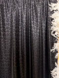 (PU PLEATHER) BLACK LEOPARD