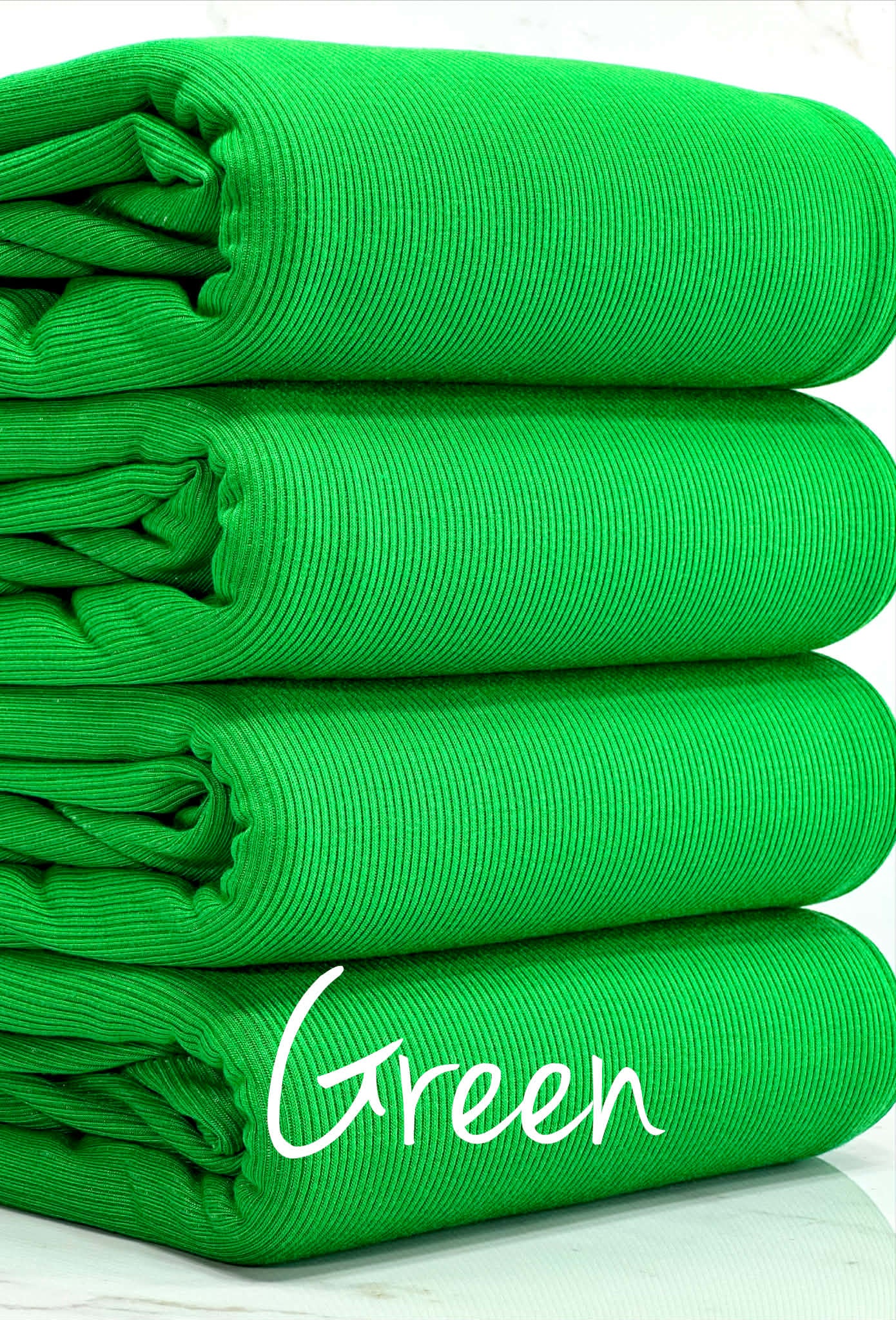 (2X1 RIB) GREEN