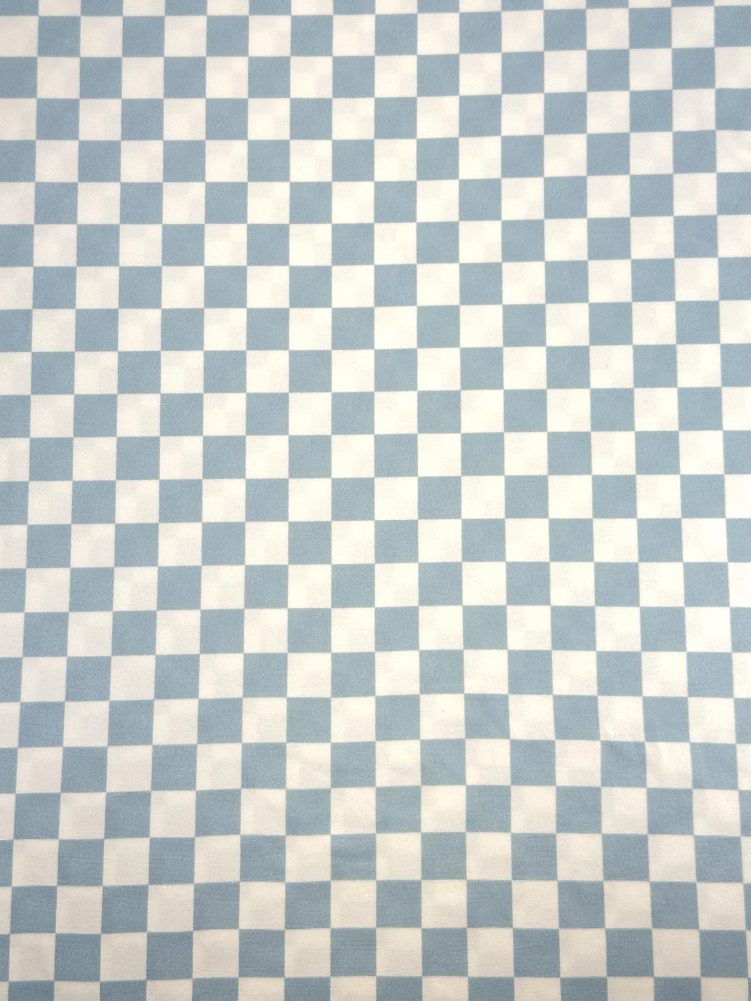 (DBP) SKY BLUE AND OFF WHITE CHECKERED