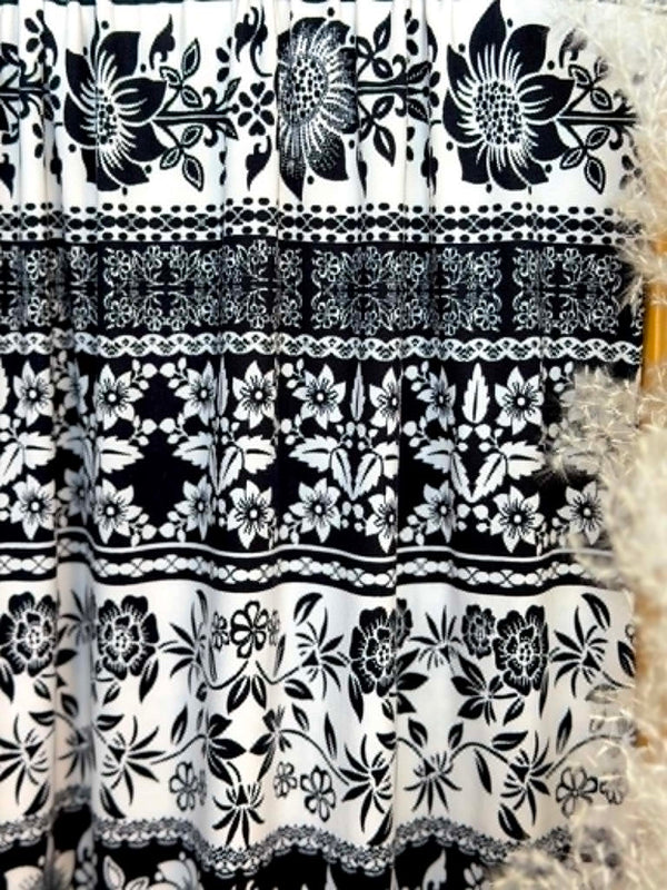 (DBP) BLACK AND WHITE FLORAL PATCHWORK (4)