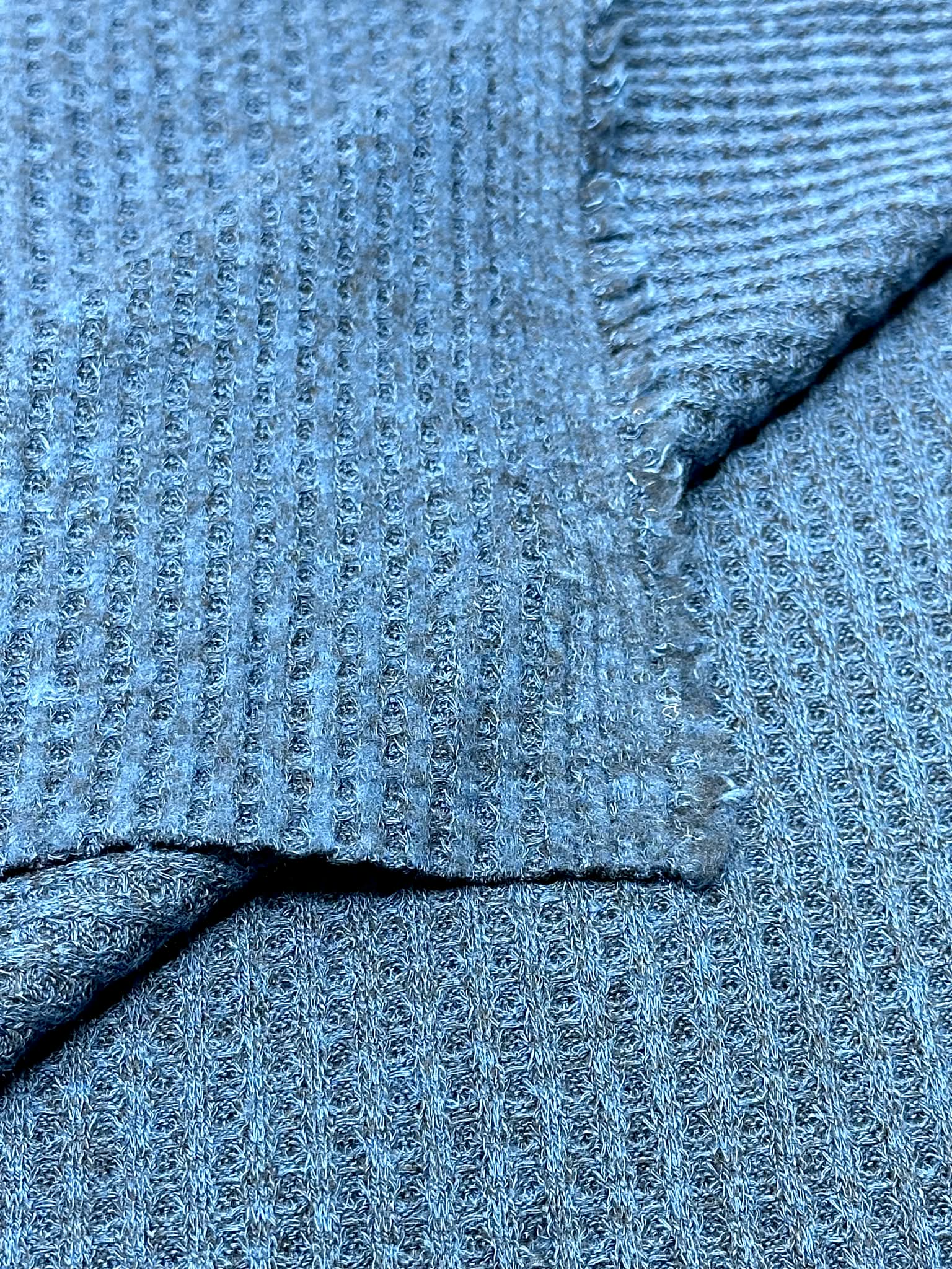 (WAFFLE BRUSHED) 2-TONE TEAL