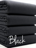 (1X1 BABY RIB) BLACK